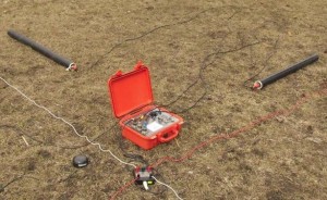 Image of the ACF equipment in the field